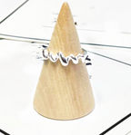 Wavy Open Ring - Korean Style Ring
