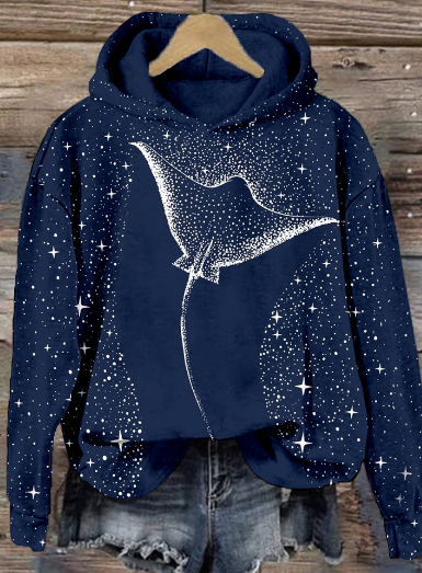 Oversized Women's Casual Hoodie with Hood