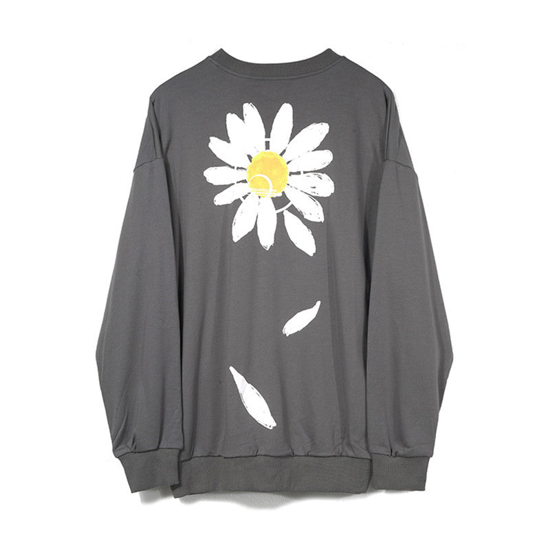 Chrysanthemum Hoodie Couple Hip Hop Jacket
