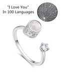 "I Love You Ring in 100 Languages - Adjustable Ring"
