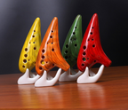 Wood Grain 12-Hole Ocarina Professional Edition