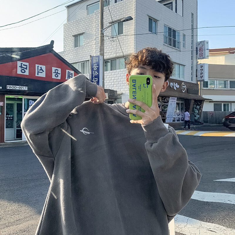 Chrysanthemum Hoodie Couple Hip Hop Jacket