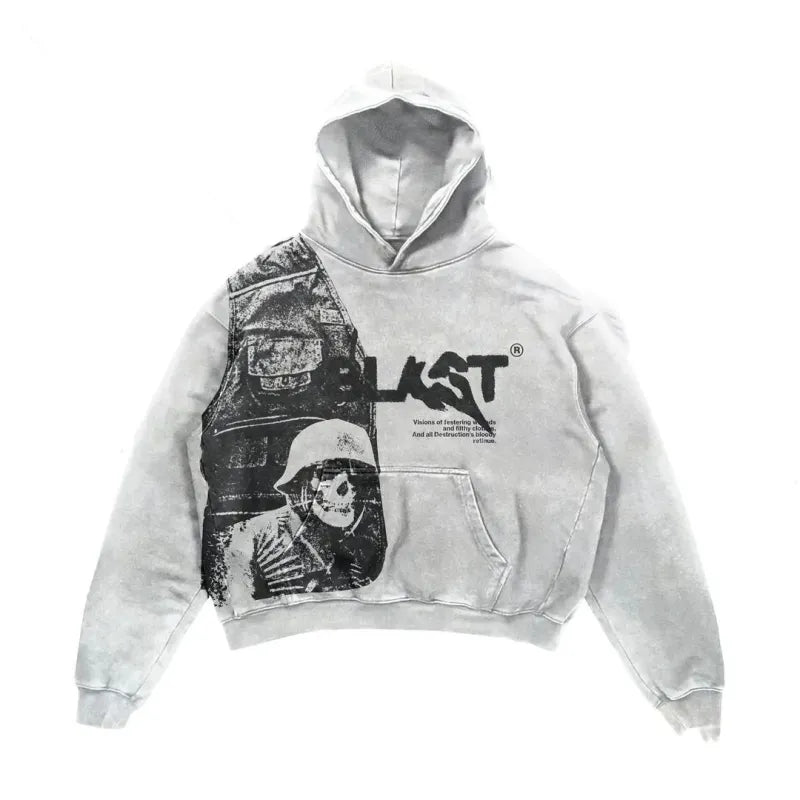 Retro Y2K Blast Hoodie