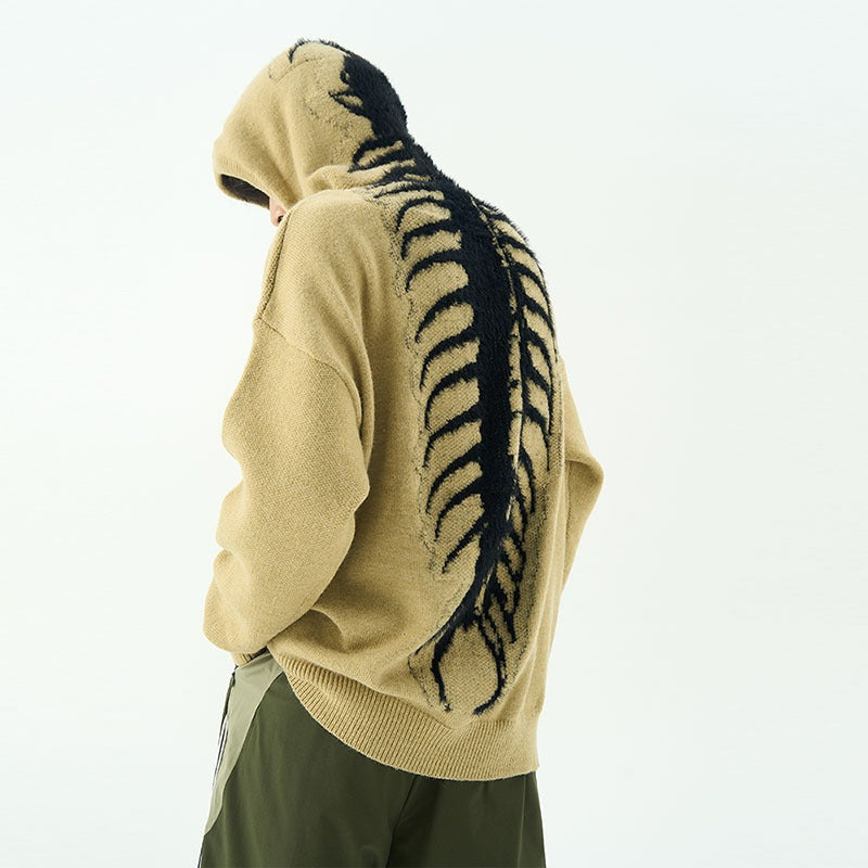 Men's Casual Hooded Loose Sweater