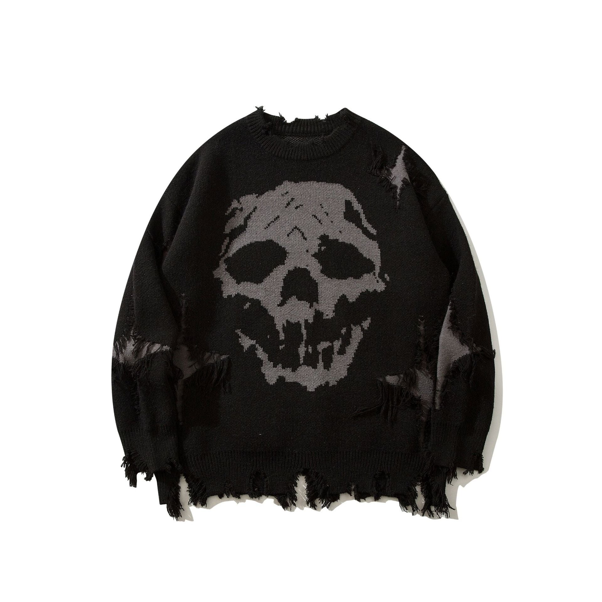 Knife Ripped Fashion Sweater