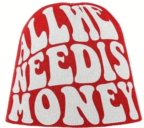 Hip Hop Style Knitted Letter Beanie Hat for All