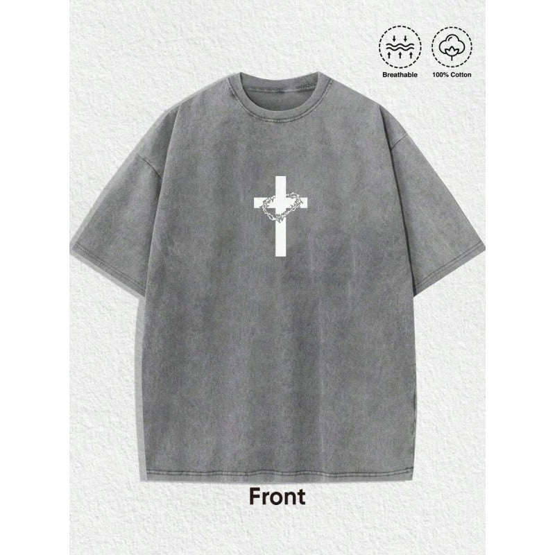 Religious Crown of Thorns Graphic Tee