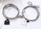 Ghost Emoji Couple Bracelet