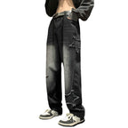 Men's Flared Loose Straight-Leg Pants