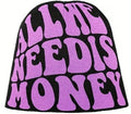 Hip Hop Style Knitted Letter Beanie Hat for All