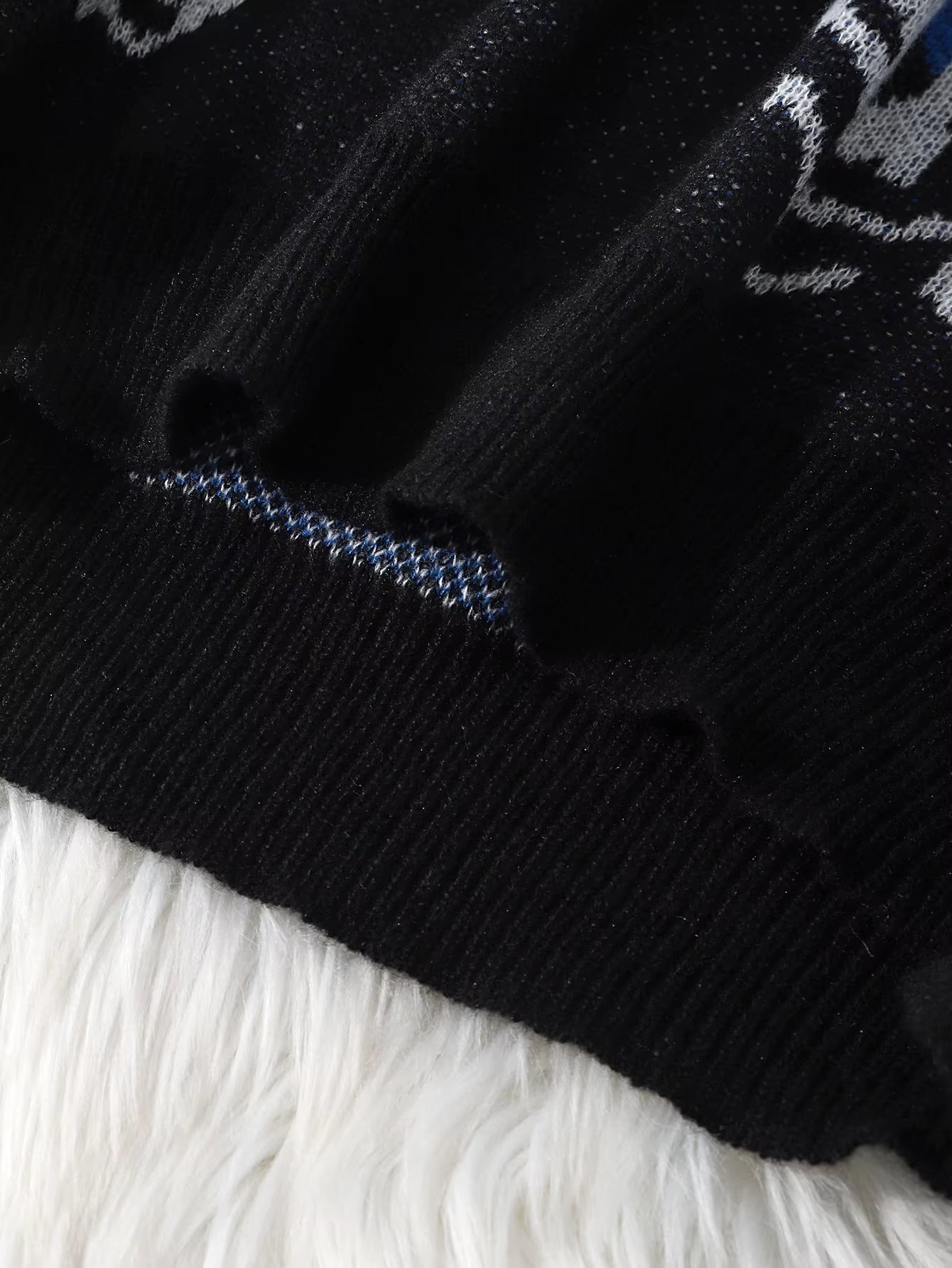 Dragon Roar Jacquard Double-Sided Pattern Pullover Sweater Casual Crew Neck Knitted Men'S Pullover Casual Crew Neck Knitted Men'S Pullover Suitable for Daily Wear Unisex Outerwear