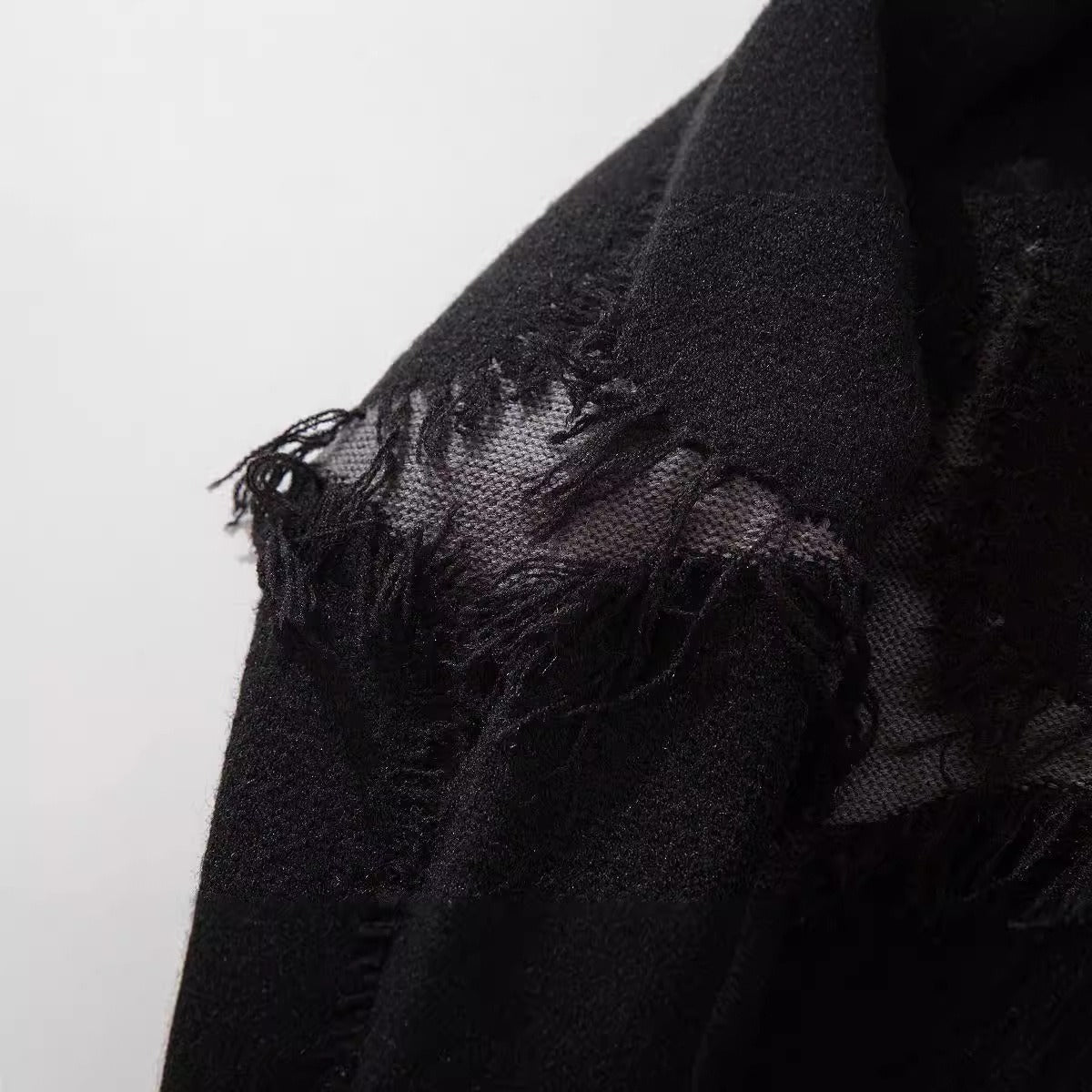 Knife Ripped Fashion Sweater