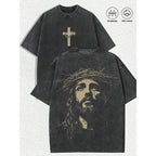 Religious Crown of Thorns Graphic Tee