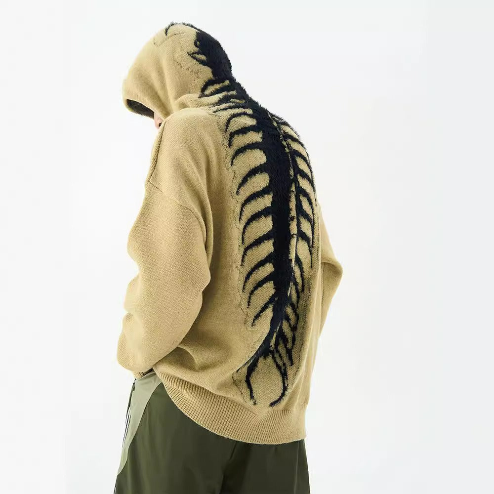 Men's Casual Hooded Loose Sweater