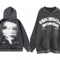 Oversized American Style Letter Hoodie Jacket (Couples)