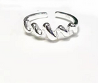 Wavy Open Ring - Korean Style Ring
