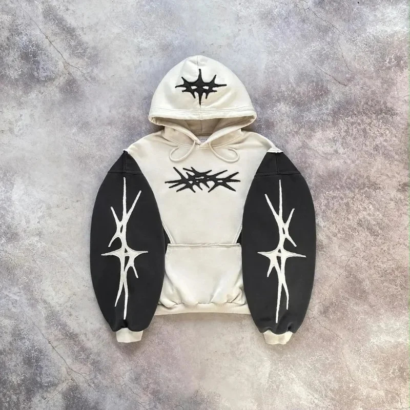 Y2K Grunge Pullover Hoodie