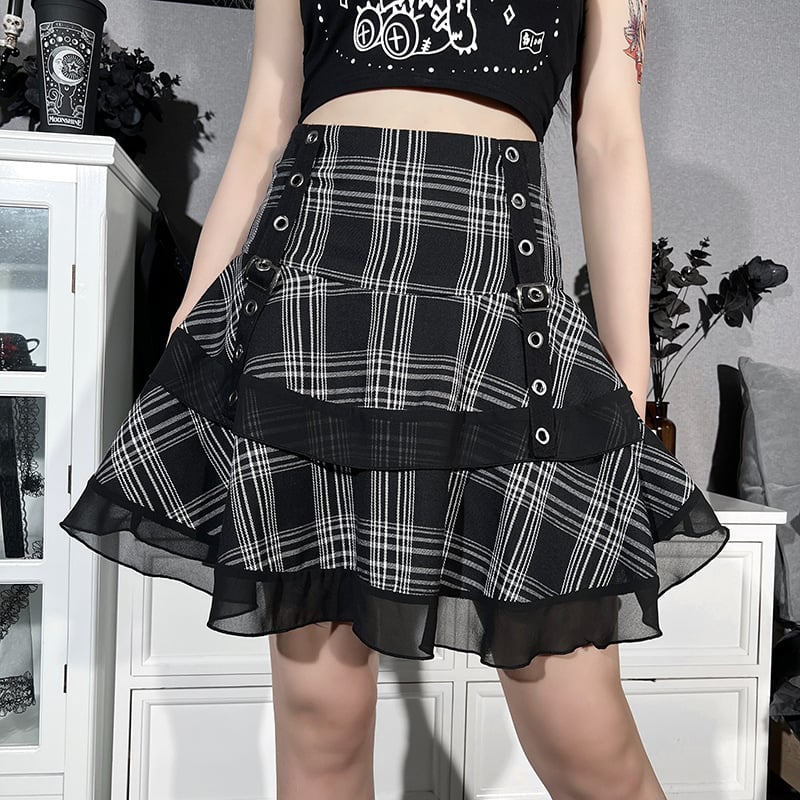 Lace Panel Slim Skirt for Women