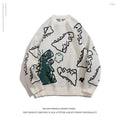 Dinosaur Cartoon Knitted Sweater