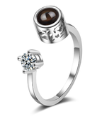 "I Love You Ring in 100 Languages - Adjustable Ring"