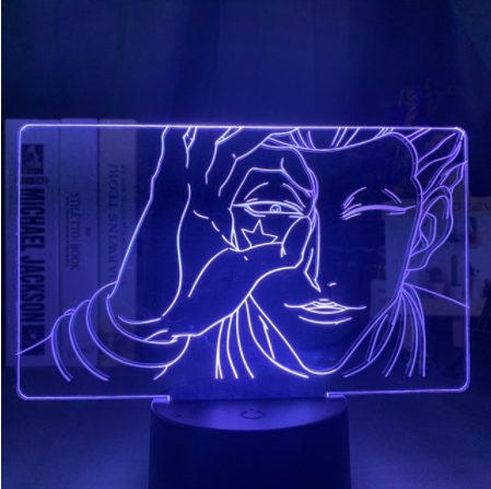 3D Hunter Killua Touch Control USB Night Light