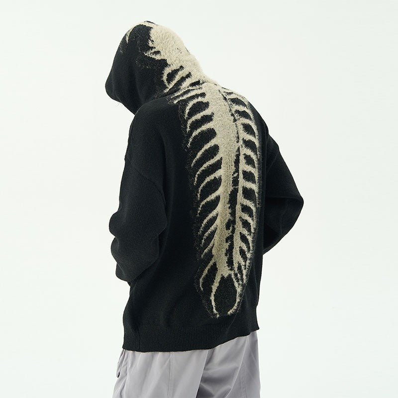 Men's Casual Hooded Loose Sweater