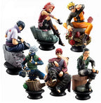 Naruto Figure Set - 6 Pieces, Anime Collectibles