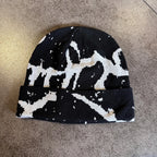 Y2K Print Knitted Hat Autumn and Winter Street New Unisex Warm Personal Versatile Fashion Niche Beanies