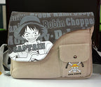 Anime Cartoon Canvas Shoulder Bag with Multiple Themes