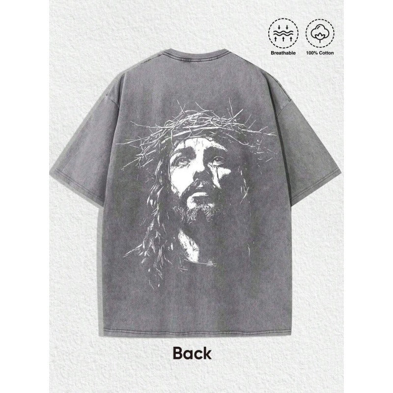 Religious Crown of Thorns Graphic Tee