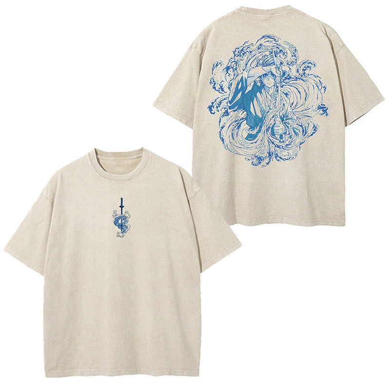 Vintage Oversized Tee (32 Anime Variants)