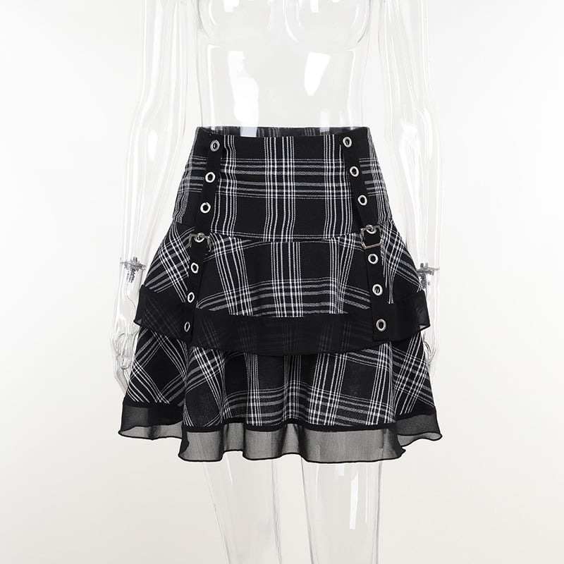 Lace Panel Slim Skirt for Women