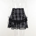 Lace Panel Slim Skirt for Women