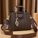 Maldives Leather Bag - Stylish Large Capacity Handbag