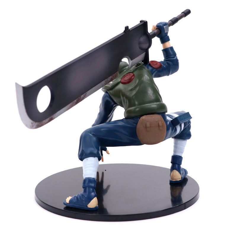 Naruto Kakashi Figurine with Sword Accessories