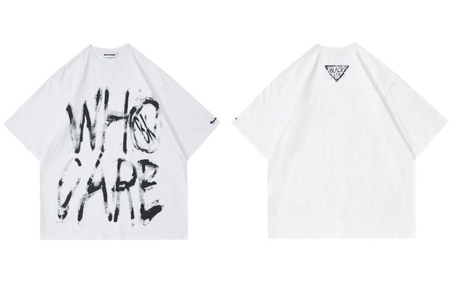 Vintage Punk Oversized Graphic T-Shirt for Men