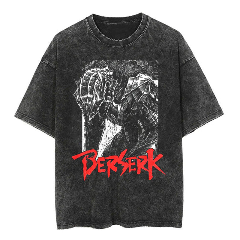 Japanese Vintage Oversized Cartoon T-Shirt (Loose Fit)