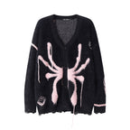 Loose Knitted Couple Cardigan Sweater