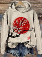 Oversized Women's Casual Hoodie with Hood